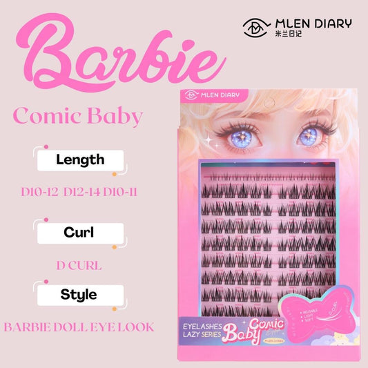 BARBIE DIY CLUSTER LASHES BUNDLE SET