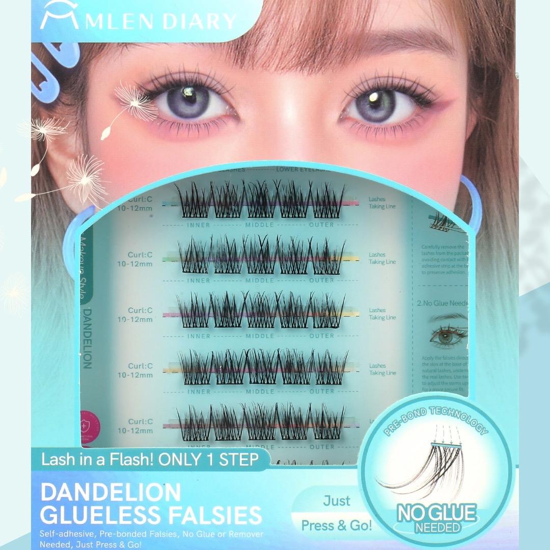 PRE-BONDED DANDELION CLUSTER LASHES (SELF ADHESIVE)