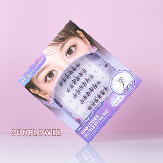 PRE-BONDED SUNFLOWER CLUSTER LASHES (SELF ADHESIVE)