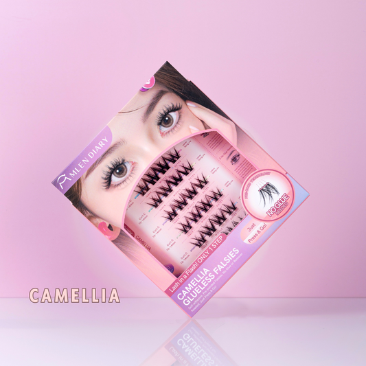 PRE-BONDED CAMELLIA CLUSTER LASHES (SELF ADHESIVE)