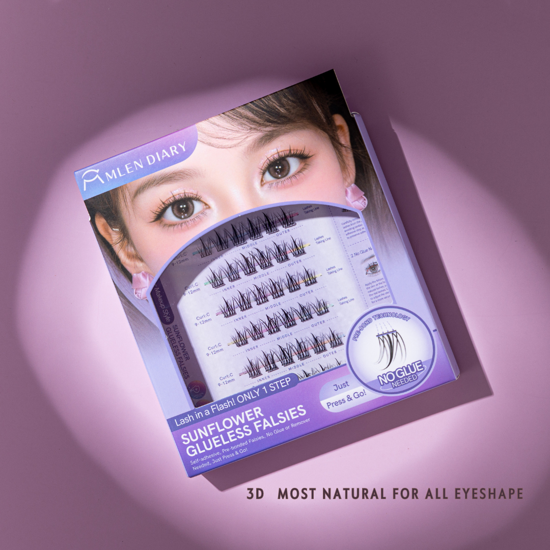 PRE-BONDED SUNFLOWER CLUSTER LASHES (SELF ADHESIVE)