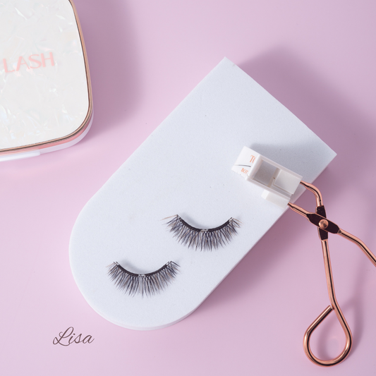SG EXCLUSIVE PINK BOX MAGNETIC LASHES - LISA