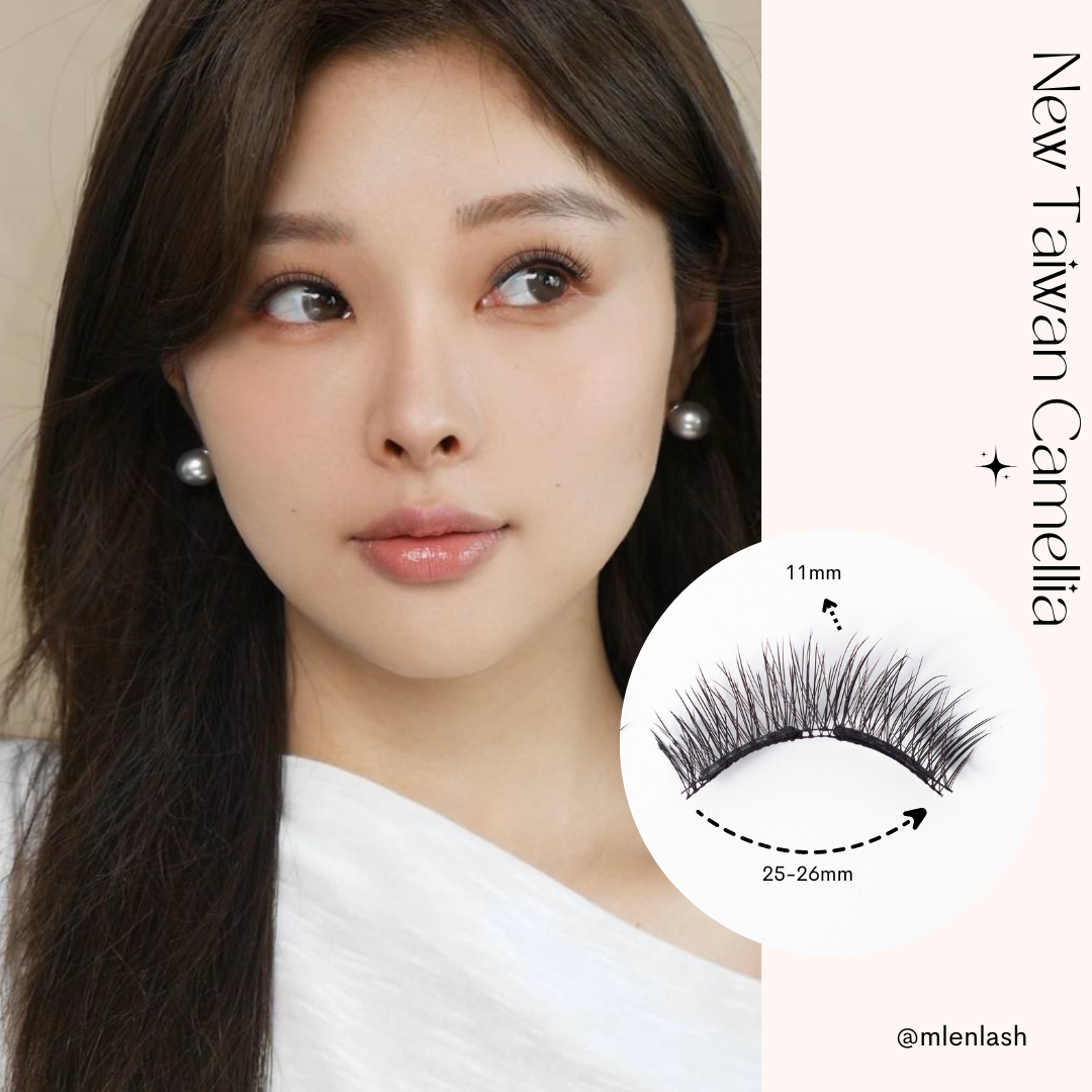SG EXCLUSIVE PINK BOX MAGNETIC LASHES - NEW TAIWAN CAMELLIA