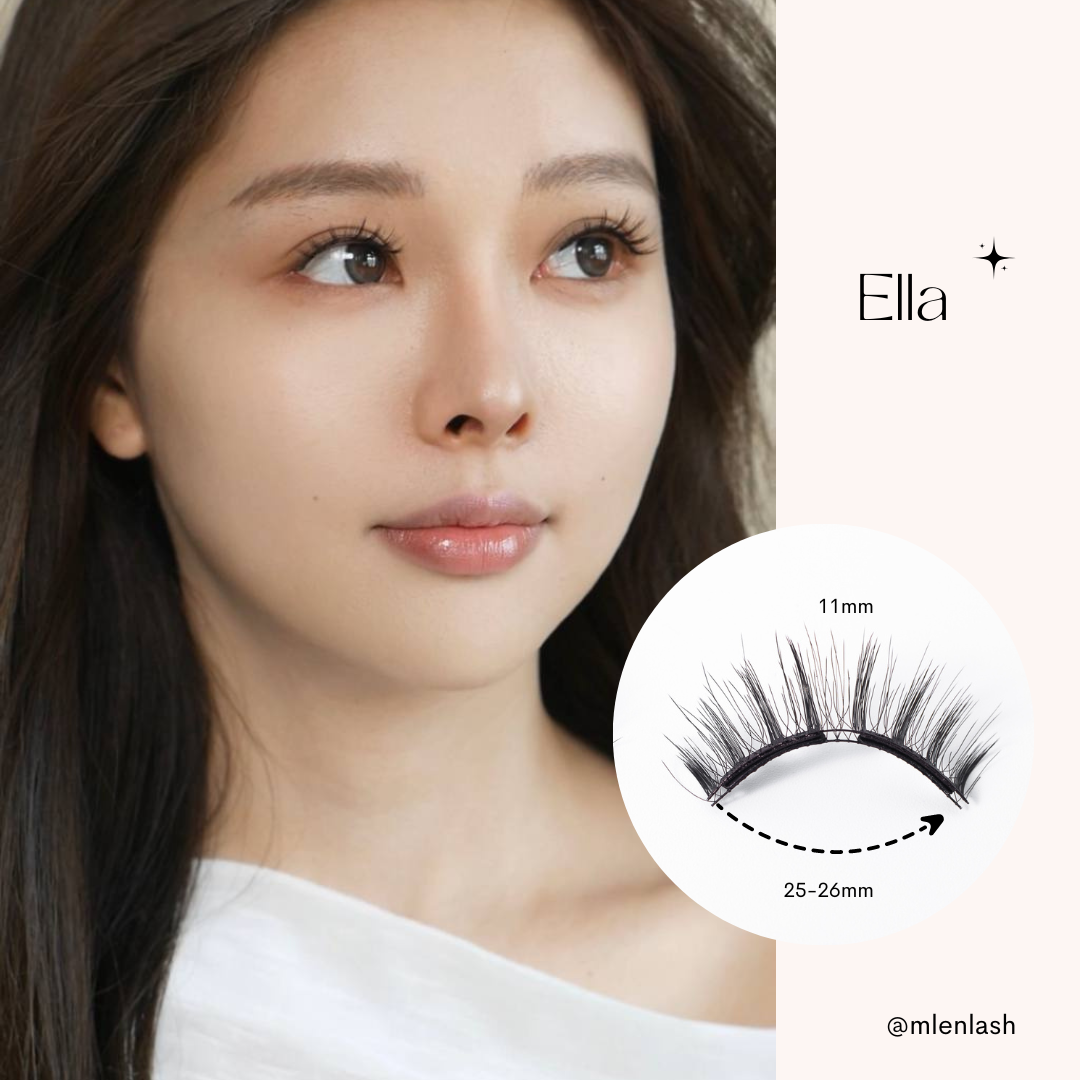 SG EXCLUSIVE PINK BOX MAGNETIC LASHES - ELLA