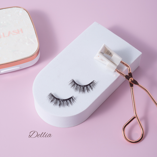 SG EXCLUSIVE PINK BOX MAGNETIC LASHES - DELLIA
