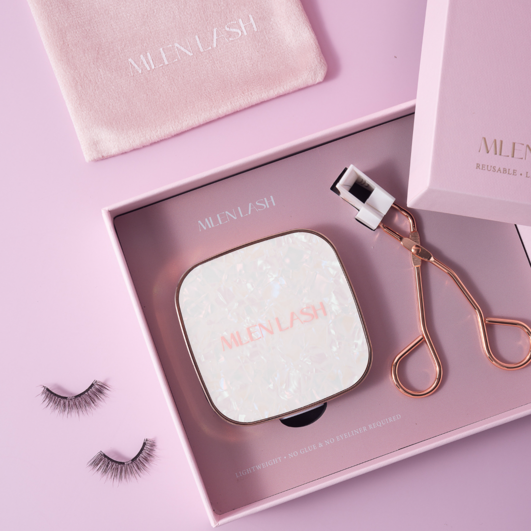 SG EXCLUSIVE PINK BOX MAGNETIC LASHES - NEW HONEY CAMELLIA