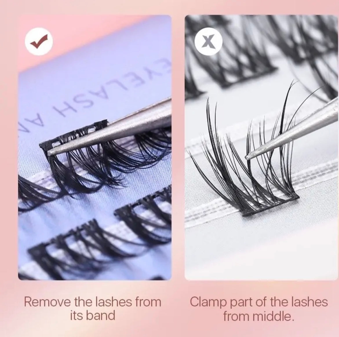 MLEN SIMER KITTEN EARS DIY LASHES (BUY 1 FREE 1)