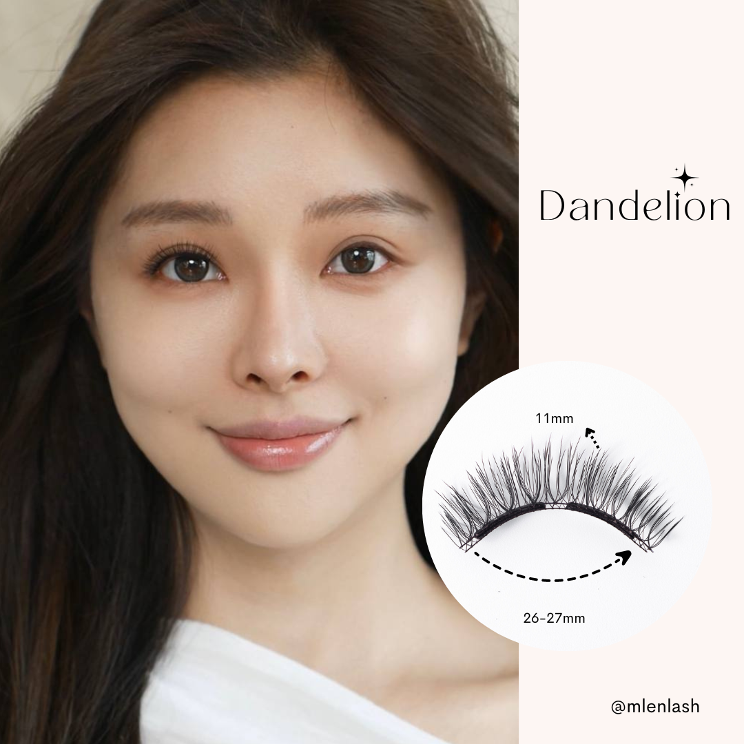 SG EXCLUSIVE PINK BOX MAGNETIC LASHES - DANDELION