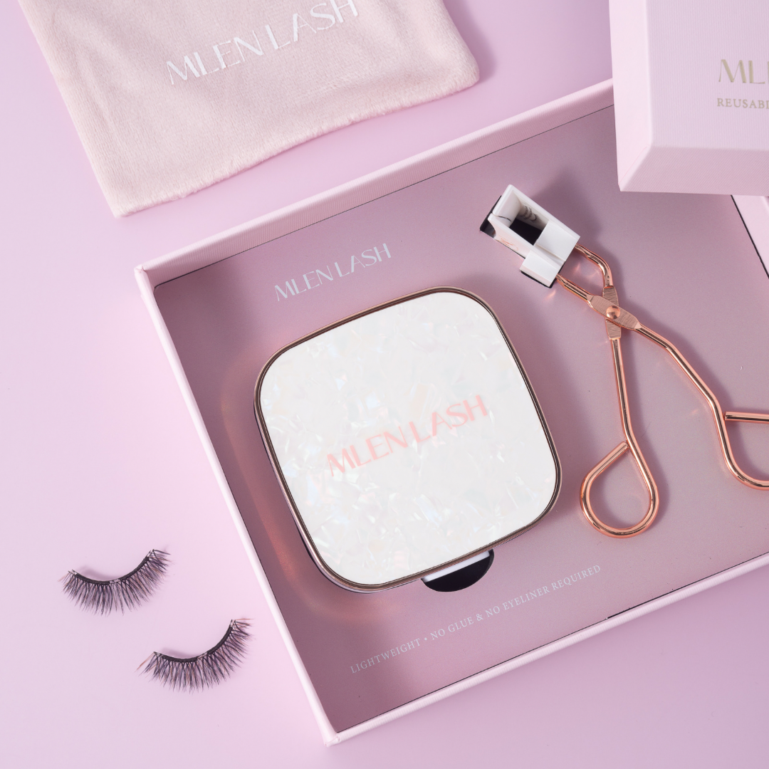 SG EXCLUSIVE PINK BOX MAGNETIC LASHES - LISA