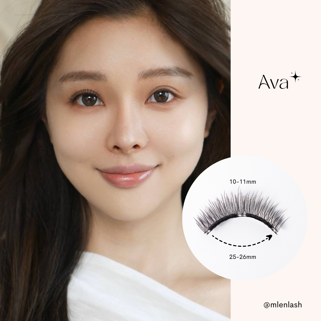SG EXCLUSIVE PINK BOX MAGNETIC LASHES - AVA