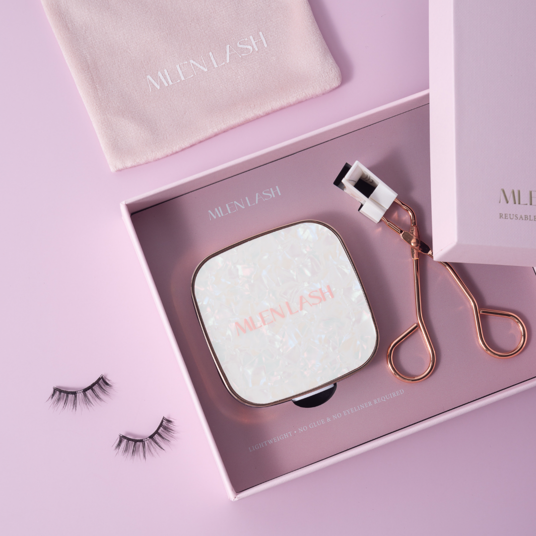 SG EXCLUSIVE PINK BOX MAGNETIC LASHES - ELLA