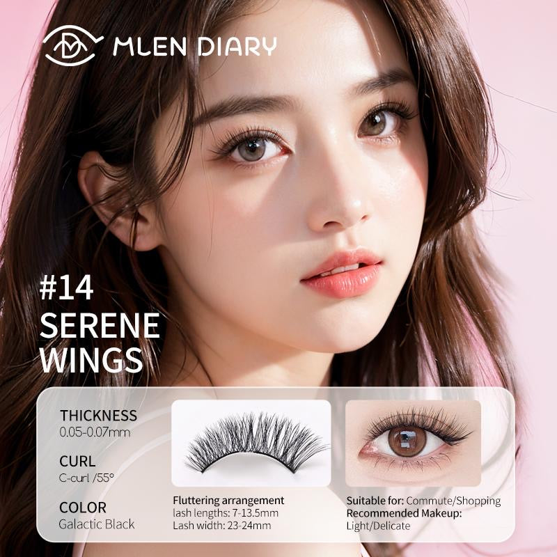 MLEN 4TH GEN MAGNETIC EYELASH WITH MERMAID APPLICATOR