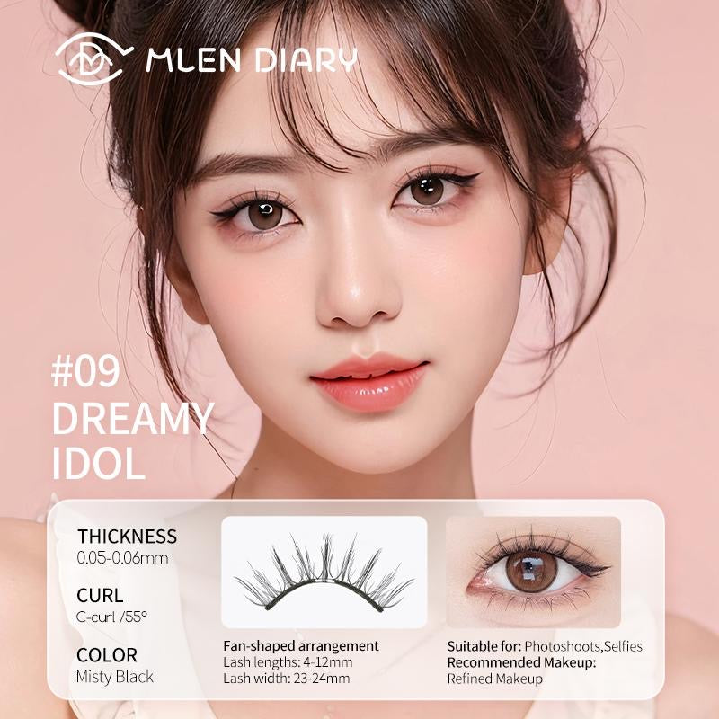 MLEN 4TH GEN MAGNETIC EYELASH WITH MERMAID APPLICATOR