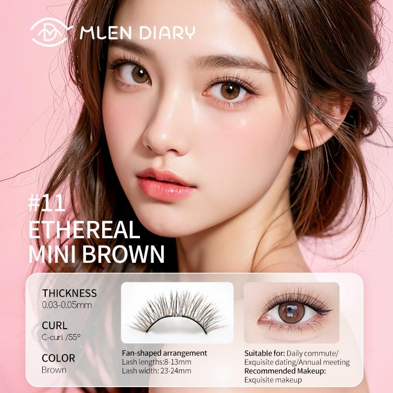 MLEN 4TH GEN MAGNETIC EYELASH WITH MERMAID APPLICATOR