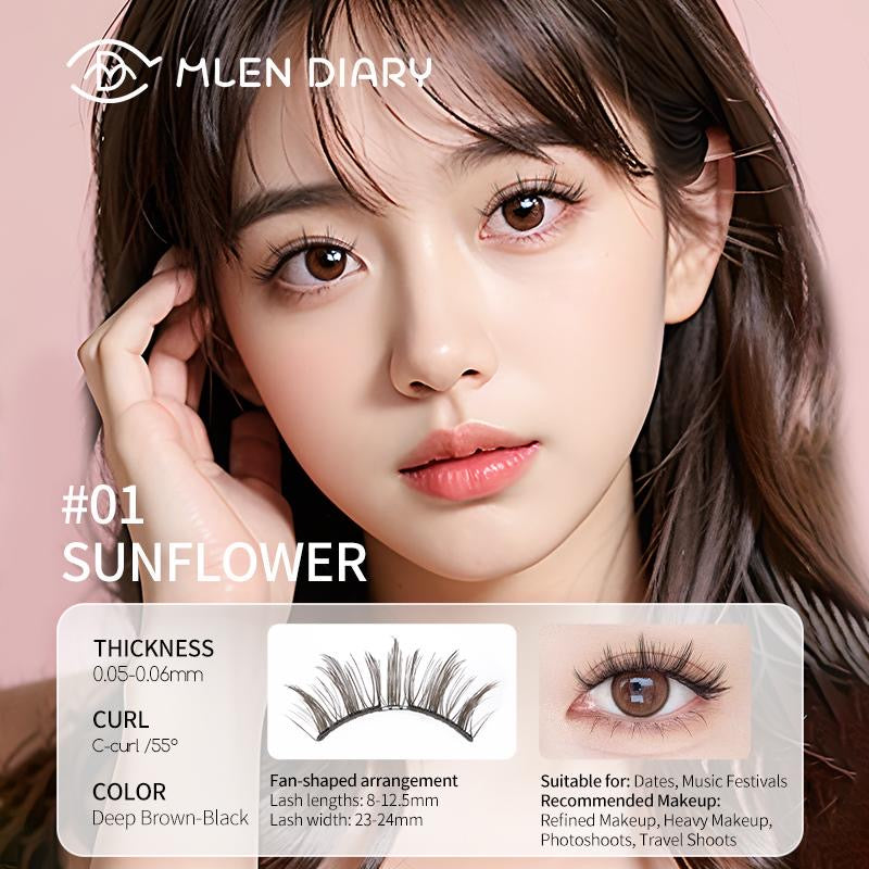 MLEN 4TH GEN MAGNETIC EYELASH WITH MERMAID APPLICATOR