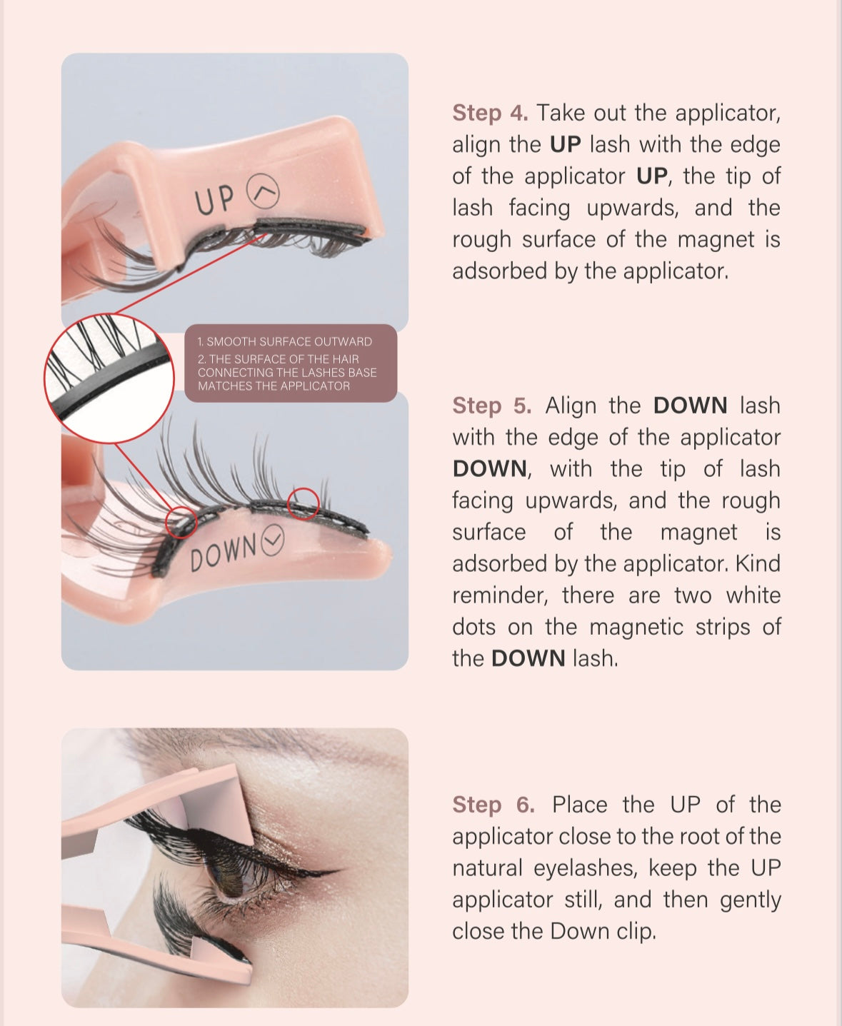 MLEN 4TH GEN MAGNETIC EYELASH WITH MERMAID APPLICATOR