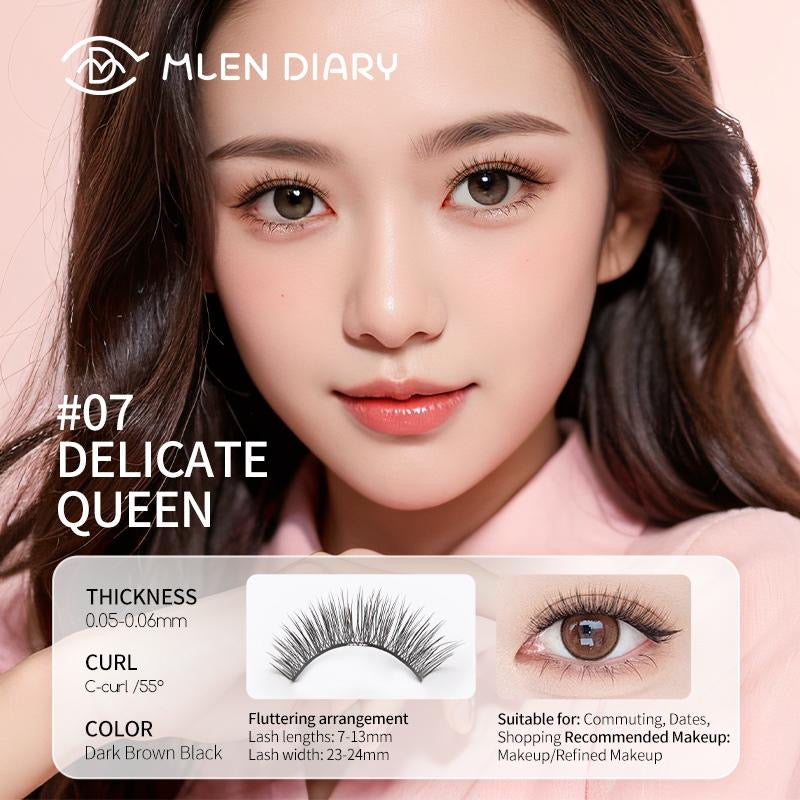 MLEN 4TH GEN MAGNETIC EYELASH WITH MERMAID APPLICATOR