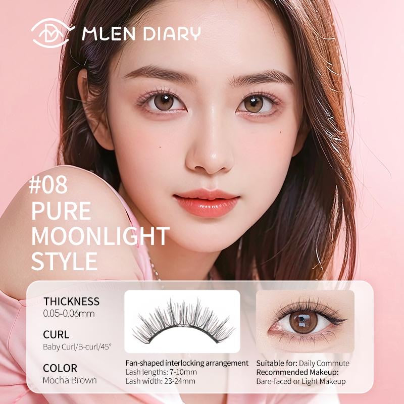 MLEN 4TH GEN MAGNETIC EYELASH WITH MERMAID APPLICATOR