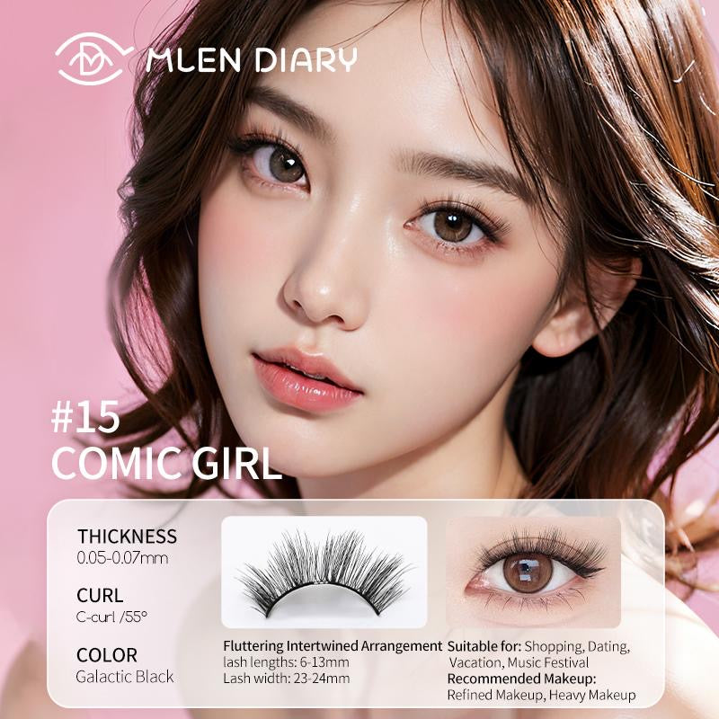 MLEN 4TH GEN MAGNETIC EYELASH WITH MERMAID APPLICATOR