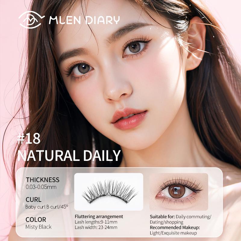 MLEN 4TH GEN MAGNETIC EYELASH WITH MERMAID APPLICATOR