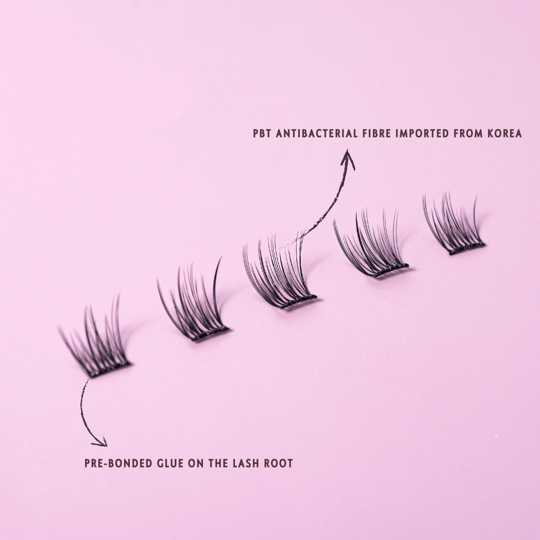 PRE-BONDED SUNFLOWER CLUSTER LASHES (SELF ADHESIVE)